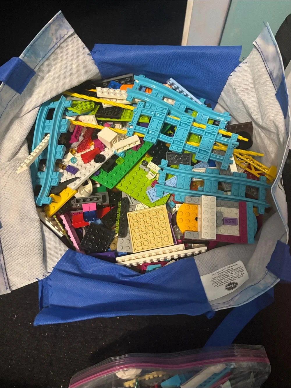 Lego Assorted Bricks with Multicolor Pieces